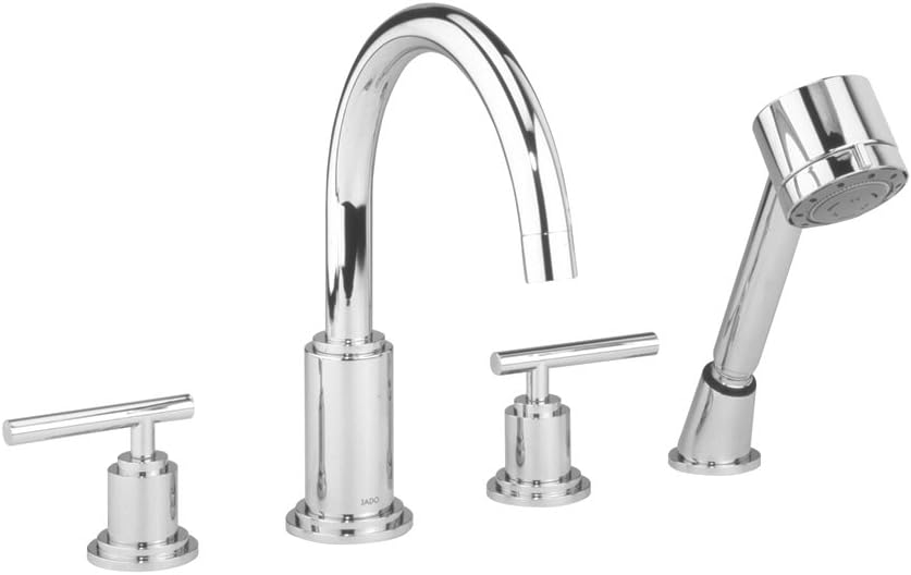 Jado 826/084/150 New Haven Roman Tub Set with Hand Shower and Lever