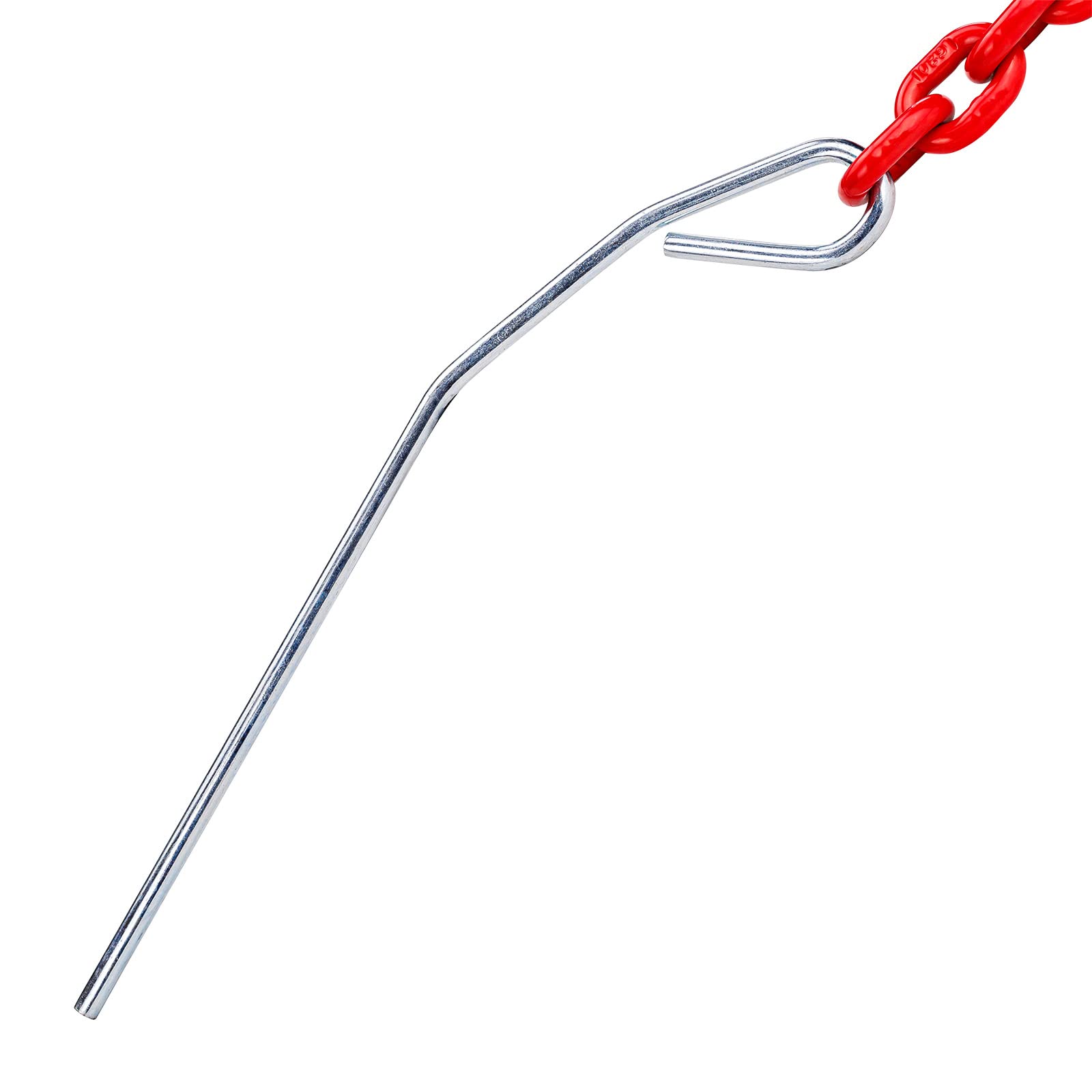 Chaîne forestière - 2 m / 8 mm - Avec crochet coulissant et aiguille