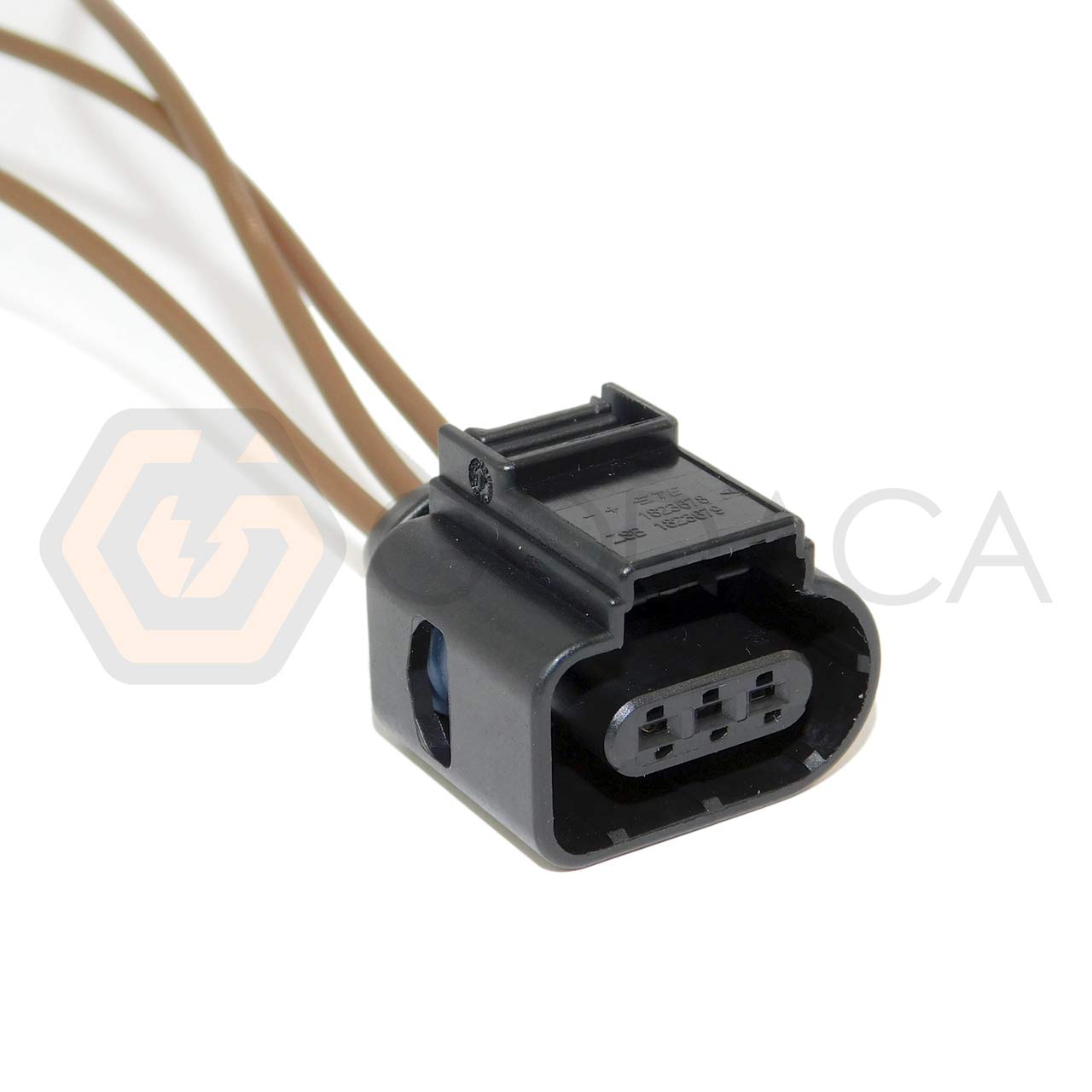 1x Connector 3 pin 3-way for Oil level sensor Audi 8K0 973 703