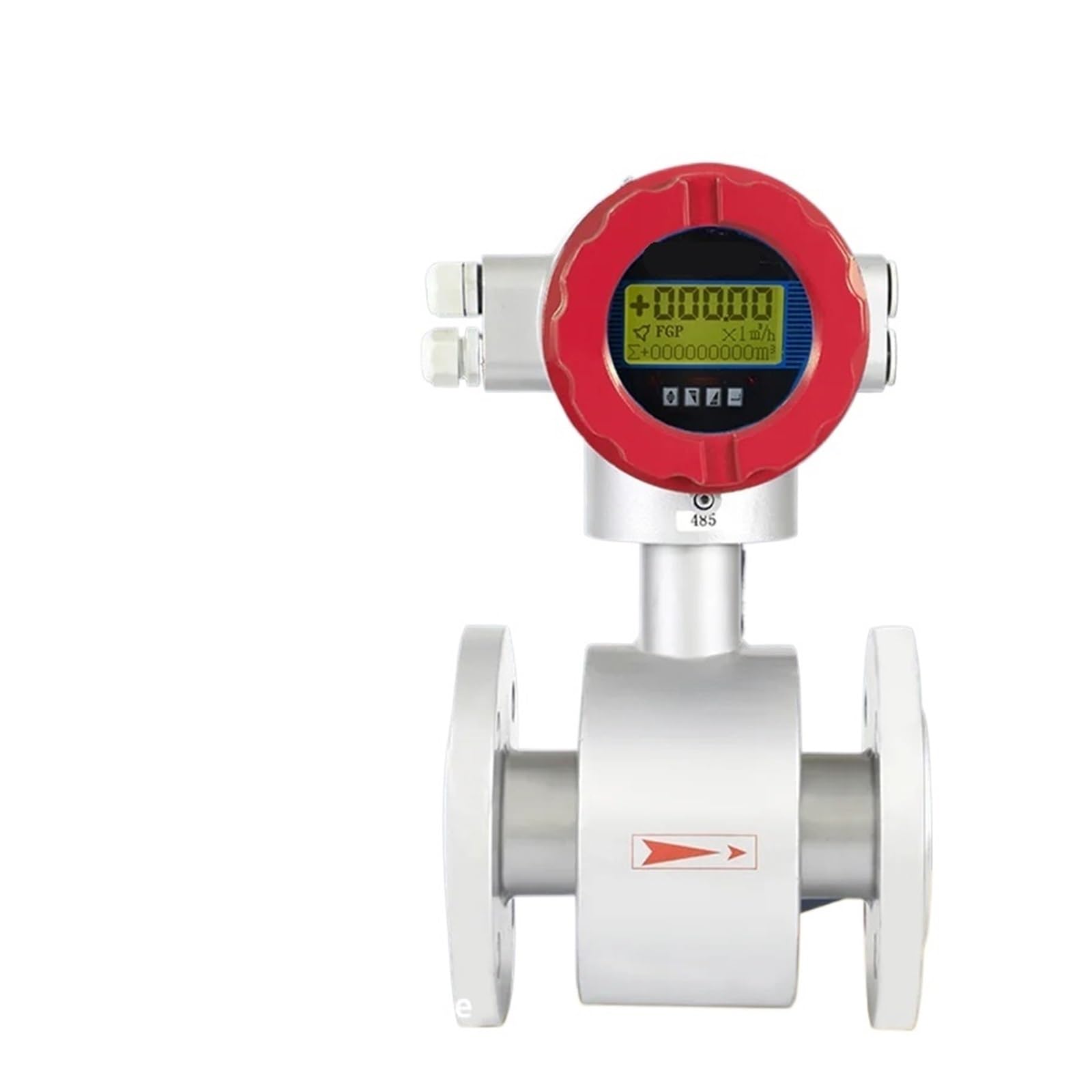 LEOTNNDQ Flowmeter Sensor 4-20mA RS485 Electromagnetic Flow Meter(DN15 24VDC)