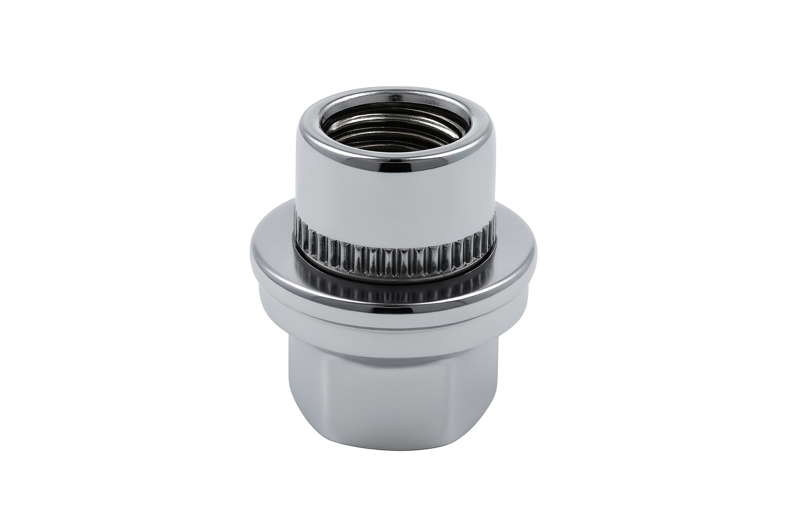 StanceMagic - 20 Silver Chrome Mag Style Lug Nuts with Washer - 12mm x 1.25, 12x1.25 Threads - 1.5 Length - 21mm 13/16 Hex - Compatible with 5Lug Nissan and Infiniti Factory Wheels