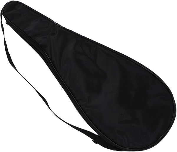 Bolsa para Raqueta de Squash, Funda de Transporte Acolchada Ligera con Algodón a Prueba de Golpes para Jugadores Unisex, Correa de Hombro Ajustable de 28" - 1