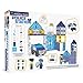 Magna-Tiles Police Station 35-Piece Magnetic Construction Set, The Original Magnetic Building Brand