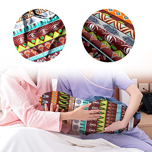 Image of Boha Style Newborn Swaddle Blankets Beanie Hat Sets,Newborn Receiving Blanket for Boy Girl,Swaddle Sack Shower Infant Gift, One Size