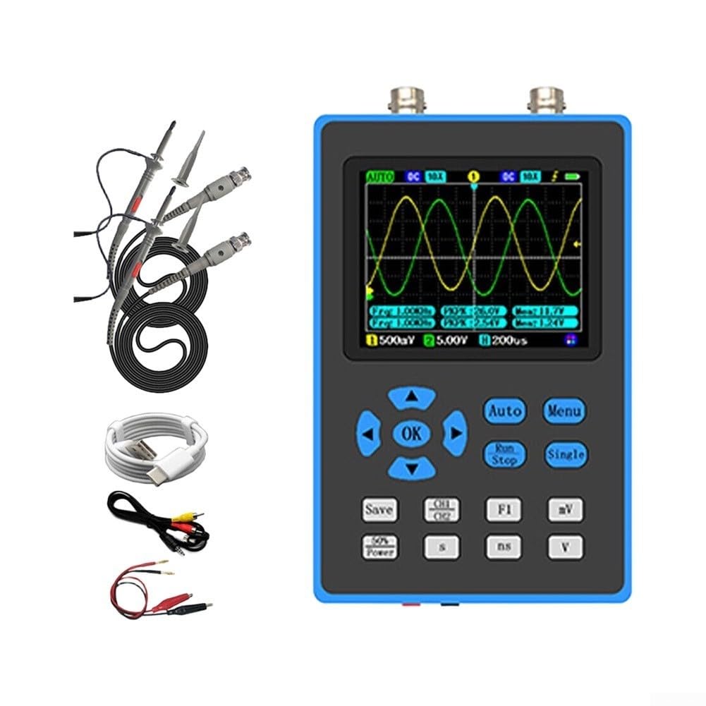 Oscilloscope Portable DSO2512G 120MHz 2 Canaux pour fpga Oscilloscope