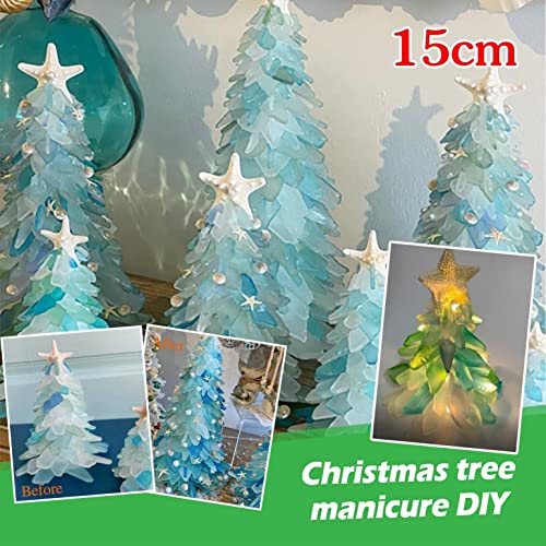 Sea Glass Christmas Tree,Creative Unique Christmas... Christmas Jamboree