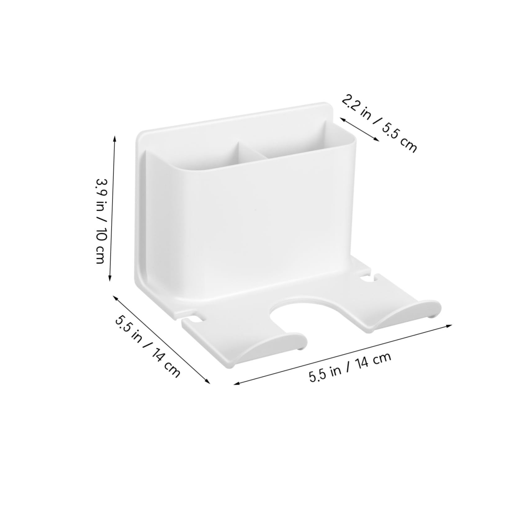 FOMIYES Self-adhesive Hair Dryer Mount Holder for Stand Universal Hair Dryer Holder for Bathroom