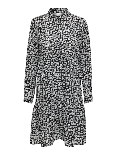 Vestido estampado blanco y negro JDY Jdypiper