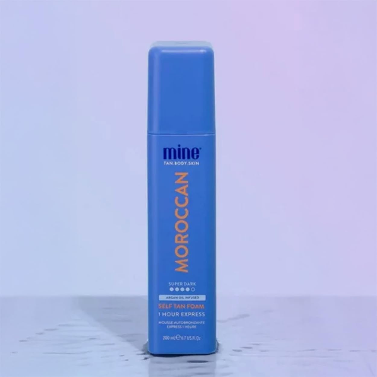 MineTan Mousse Autobronzante Moroccan | Collection de Traitements de Bronzage – 1 Heure Instant Express, Un Brun Riche, Très Intense, pour le Visage et le Corps, Hydratante, Sans Tons Orangés