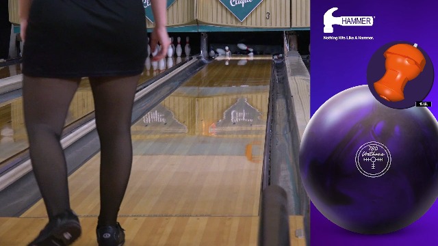 Amazon.com : Hammer Purple Pearl Urethane 78D Bowling Ball (12
