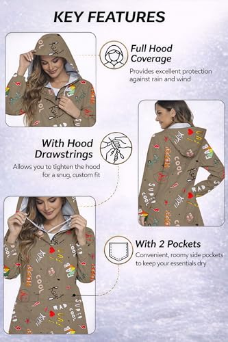 Image of Womens Waterproof Raincoat