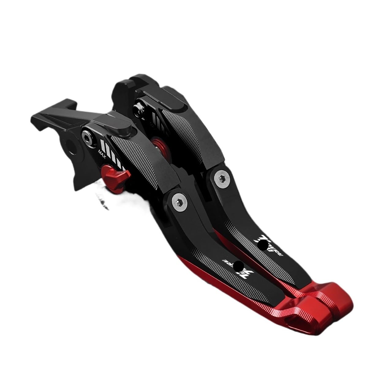 Motorcycle Brake Clutch Levers For Ya&maha Tenere 700/World Raid/XTZ700/SP Motorcycle Tenere700 5D CNC Aluminum Adjustable Foldable Extending Brake Clutch Lever(Large)
