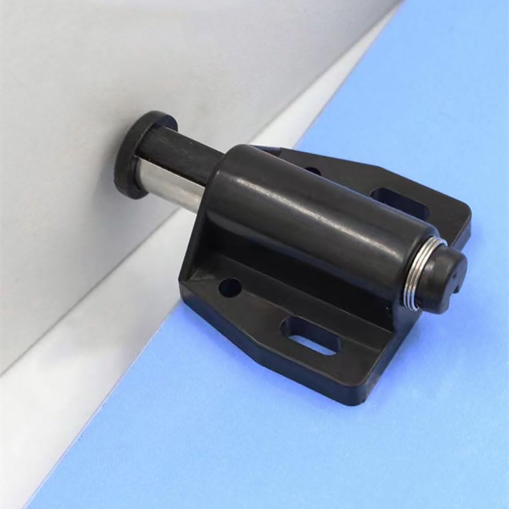 Yinpecly Magnetic Catch Latches (5 PCS) - 47x38x19mm Push To Open Cabinet Latches For Kitchen, Wardrobe