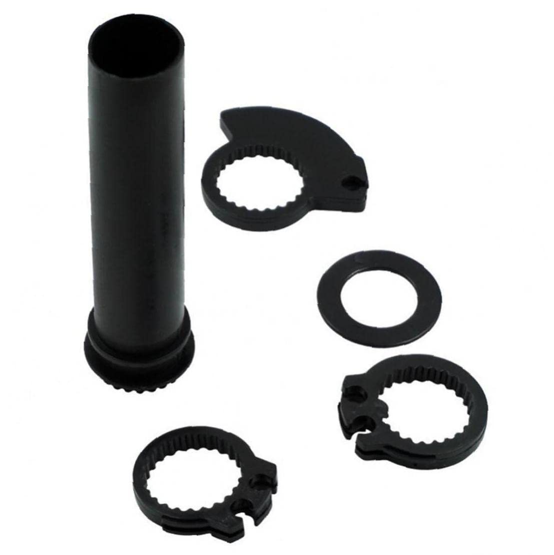 Froiny Universal 22mm Motorcycle Plastic Twist Throttle Grips Moped Scooter Dirt Bike 7/8" Handlebars Accelerator Twists Grip
