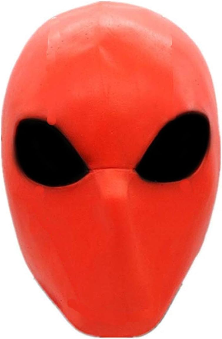Lucky Lian Deluxe Red Hood Mask Injustice League 2 Adult Full Head Helmet Cosplay Costume Halloween Accessory