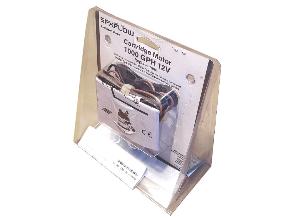 SPX FLOW 1000 GPH Johnson Lenzpumpe Kartuschenpumpe 12V Ersatzmotor 63 l/min, Bootspumpe, Schiffspumpe, Bilgepumpe, Yachtpumpe