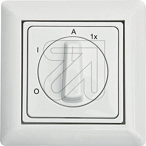 Preisvergleich Produktbild Arnold Außenlichtschalter fürSerie 55 reinweiß KARNO 55 / 14