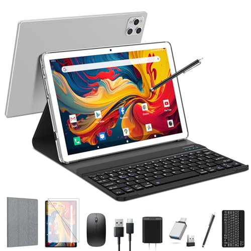 Amazon.co.jp: タブレットAndroid 2025新登場 2in1タブレット10