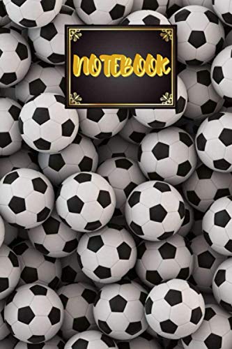 NOTEBOOK: Football Notebook: Football Notepad Journal: Dot Grid 6 x 9 in