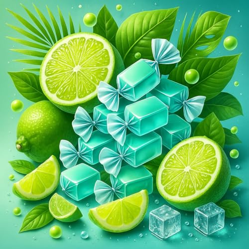 Arôme menthe citron vert Sasami 100ml pour e-liquide pas cher - 3