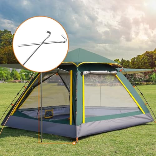 20 Stück Zeltheringe, 18cm Zeltheringe Camping Erdnägel Häringe Zelt Häringe Zelt, Zeltzubehör Heringe für Camping, Gartenarbeit Usw