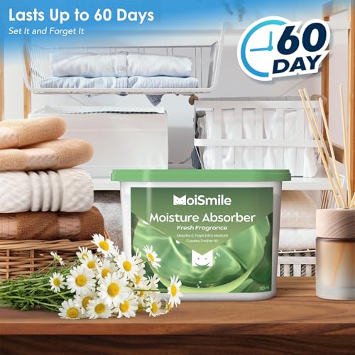 Image of Moisture Absorbers, Fresh Scent Humidity Absorber, 3 Pack, 10.5 oz Boxes