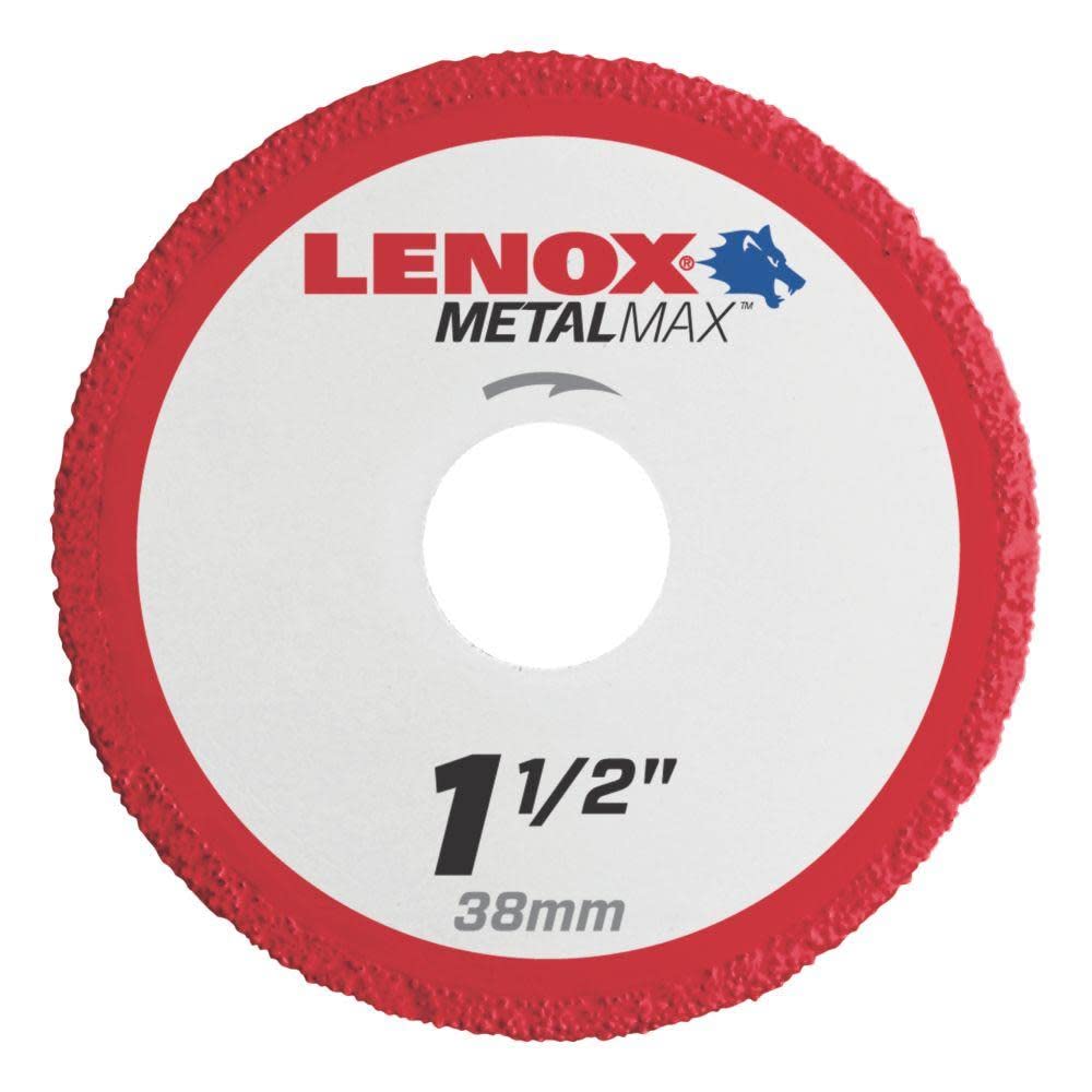 Lenox Tools 1972914 METALMAX kółko do odcięcia krawędzi diamentu, 3,5 x 9,5 cm