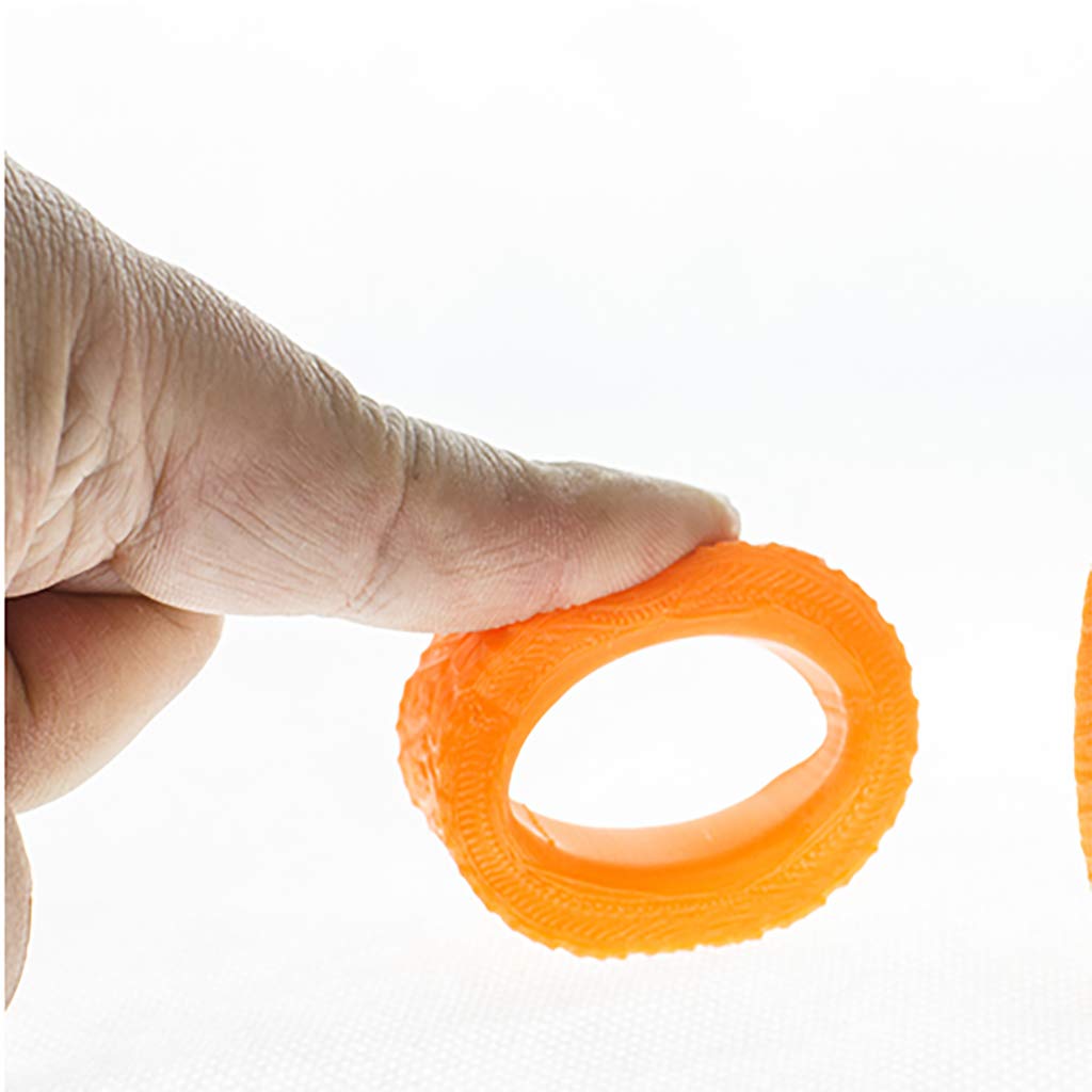 Przezroczysty żółty elastyczny TPU filament do drukowania 3D 1,75 mm, filament TPU 2,2 lb (1 kg), dokładność wymiarów +/- 0,03 mm