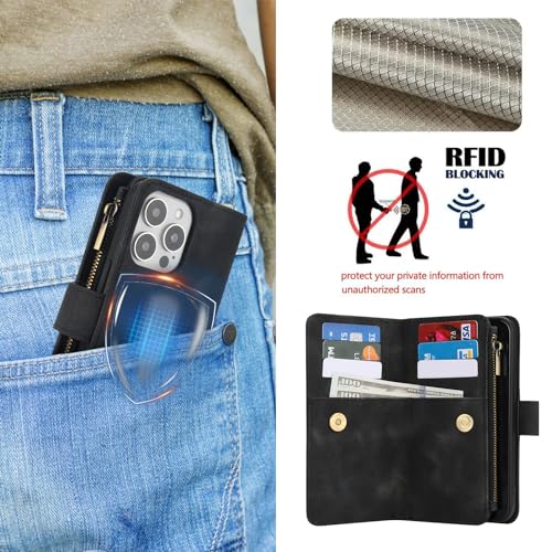 Housse Pixel 8A pliable avec cordon épaule et porte-cartes