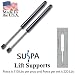 Suspa C16-17796 C1617796 20" Gas Prop, Quantity (2), Force 110 Lbs Per Prop, Force Per Set 220 Lbs, Camper Rear Window, Tonneau Cover Lift Supports, Window Lift Support, Struts, Made in USA