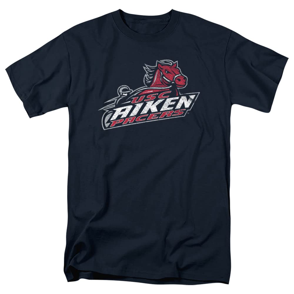 LOGOVISION Official Collegiate Distressed Primary Logo Adult T-Shirt Collection — view 323