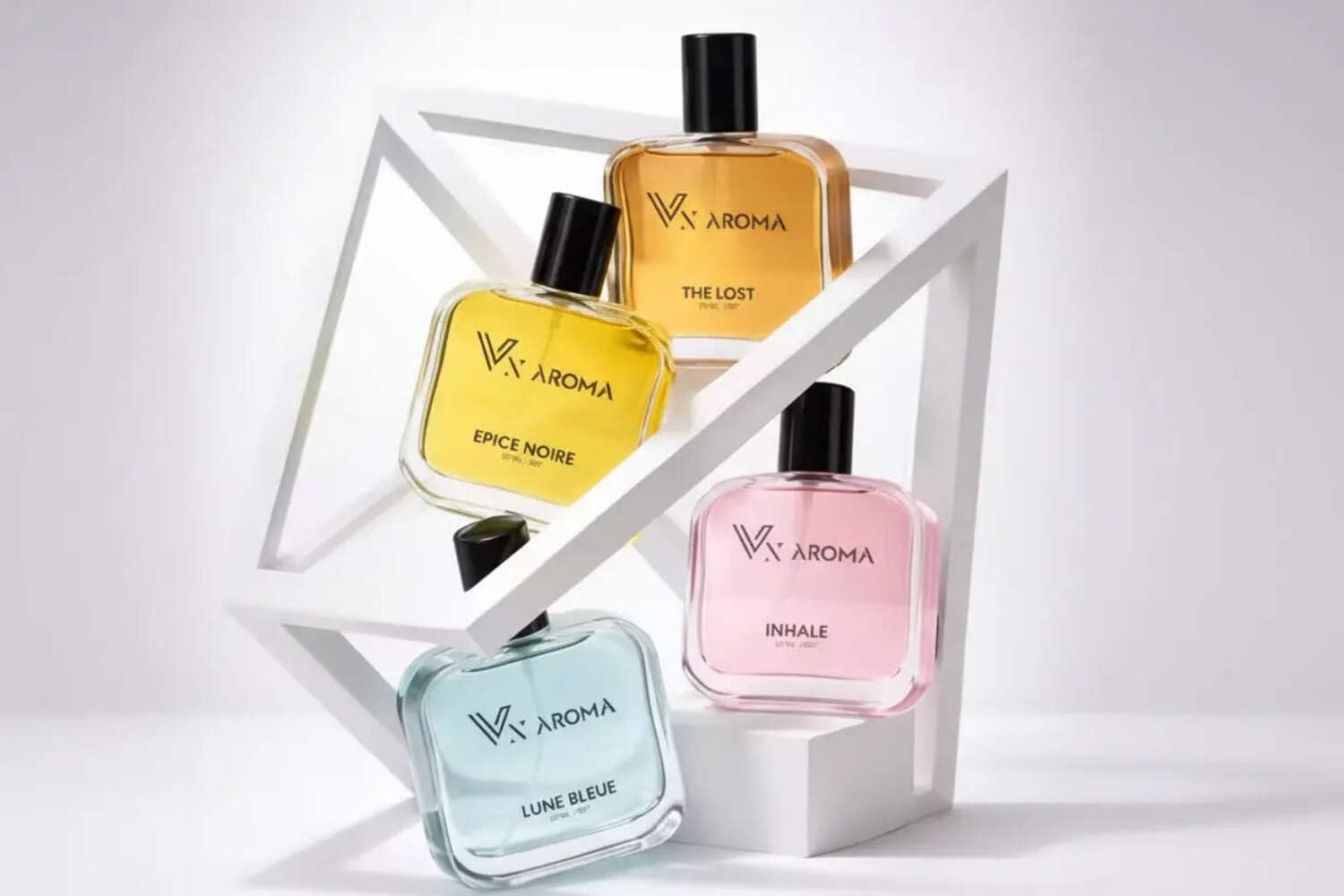 Lune Bleue Epice Noire Inhale The Lost Long Lasting Luxury Perfume Set - 50 ml Pack of 4-image-21