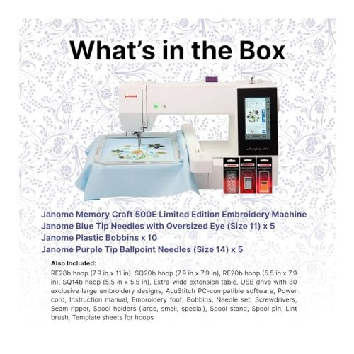 Janome Memory Craft 9850