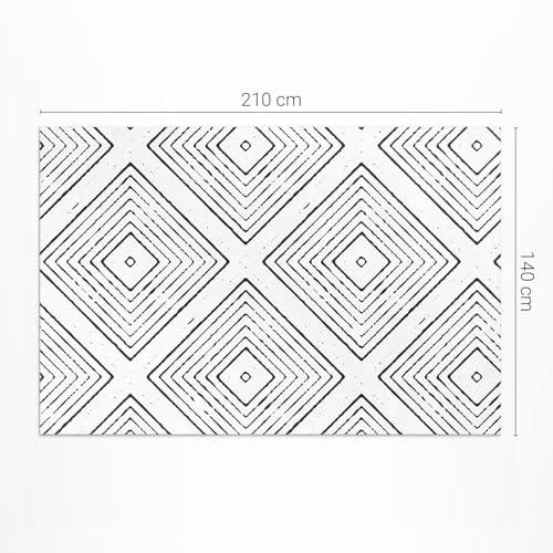 Tapis extérieur 140x210 rectangle imperméable terrasse et balcon - 4