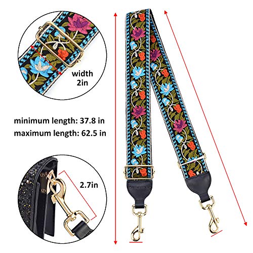 Image of CLOUDMUSIC Handbag Strap Replacement Shoulder Crossbody Strap Purse Strap for Women Girls