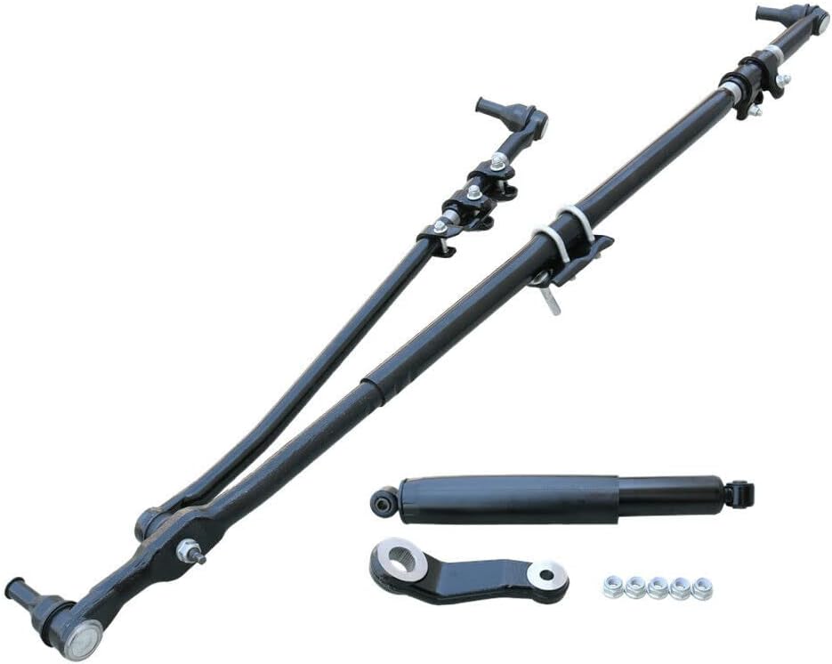 Upgrade Steering Linkage Drag Tie Rod Kit Fits 5154661AC Easy to install，Free return