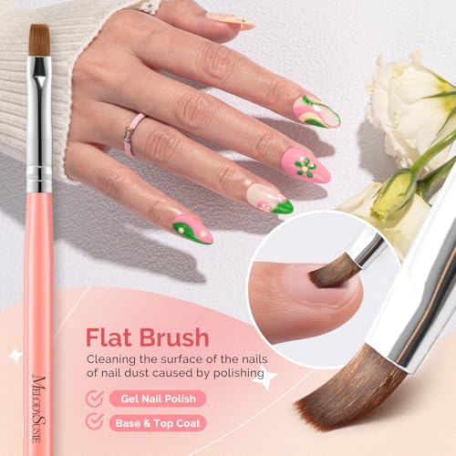 Image of MelodySusie 3Pcs Nail Art Clean Up Brushes