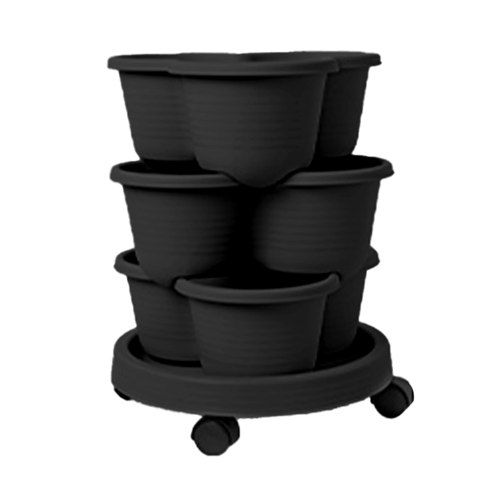 Tour de jardin vertical compacte pour balcons étroits avec outils inclus