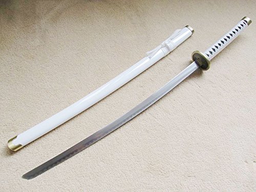 AIT Collectibles S2663 Anime ONE Piece Roronoa Zoro WADO ICHIMONJI Sword White Blade HAMON Edge 41"