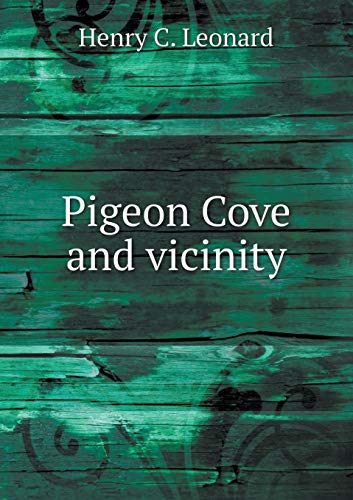 Pigeon Cove and vicinity 551923535X Book Cover