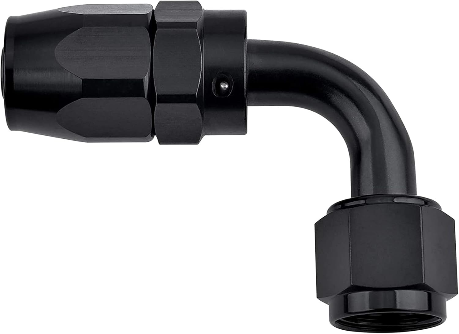 EVIL ENERGY 20AN Hose End Fitting Straight Swivel for CPE Braided Fuel Hose Black