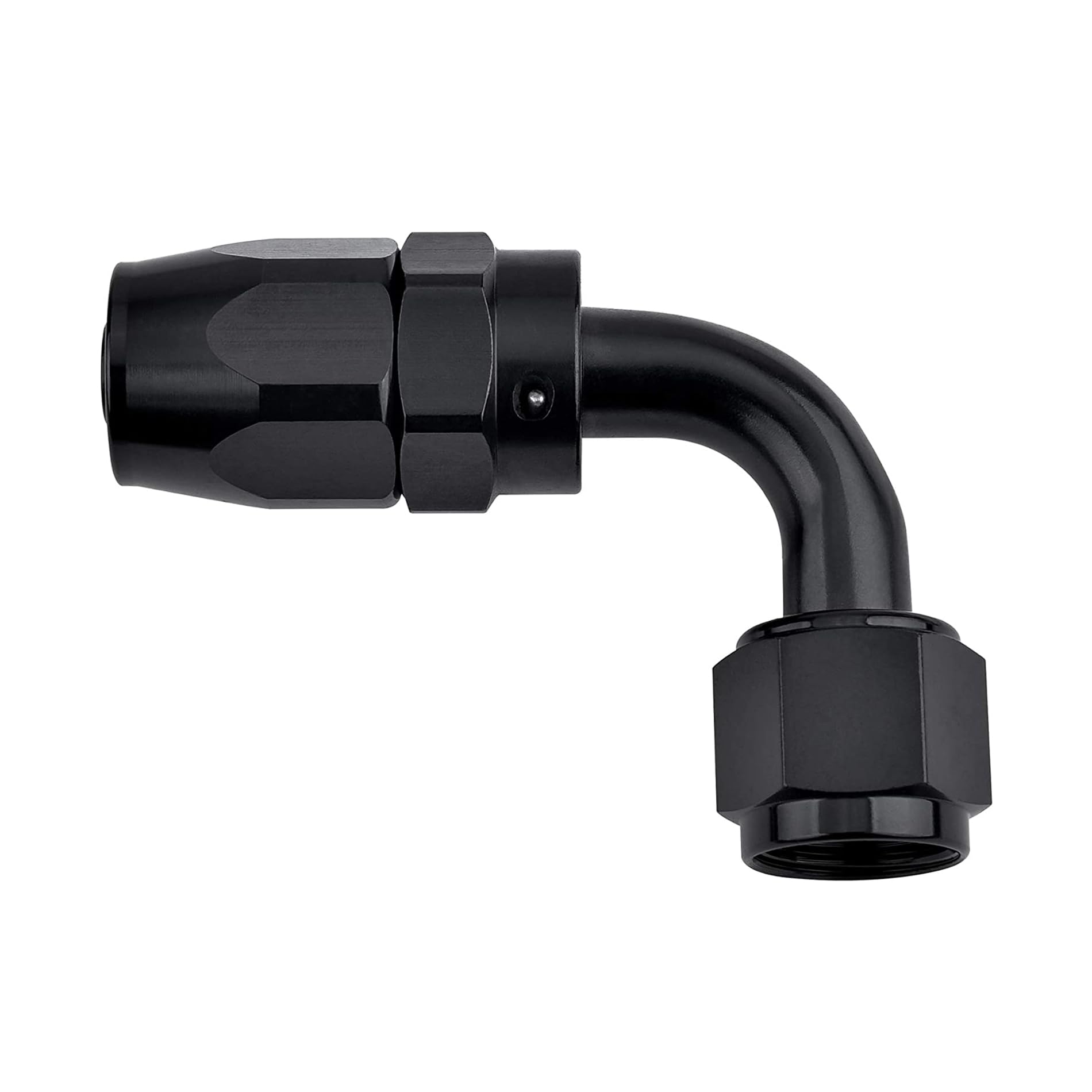 EVIL ENERGY 16AN 90 Degree Hose End Fitting for CPE Braided Fuel Hose