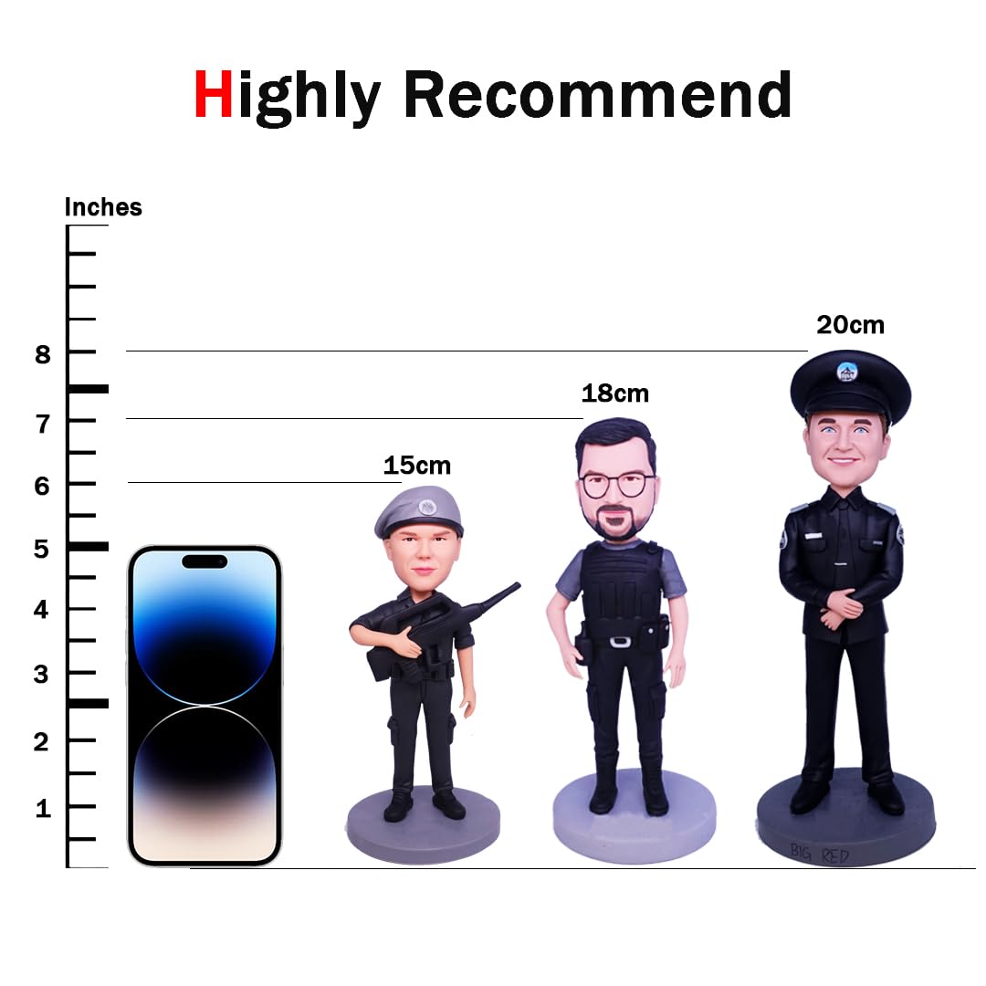 Bobblehead - Personaggio musicale personalizzato, regalo artigianale per gli amanti della musica, elegante decorazione per casa e ufficio, collezione unica, realizzata con la tua foto