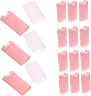 minkissy 15 Pçs Tubo De Bálsamo Labial Recipientes De Bálsamo Labial Tubo Vazio Recipiente De Bálsamo Labial A Granel Batom Mais Brilhante Mini Brilho Labial Recipiente De Brilho Labial