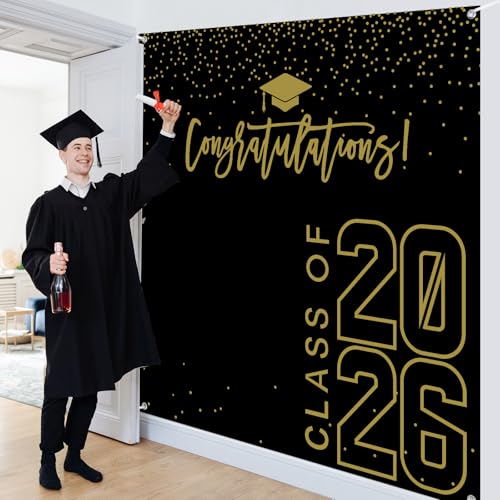 Fondo para graduación 2026 decorativo 180x180 cm miniatura 4