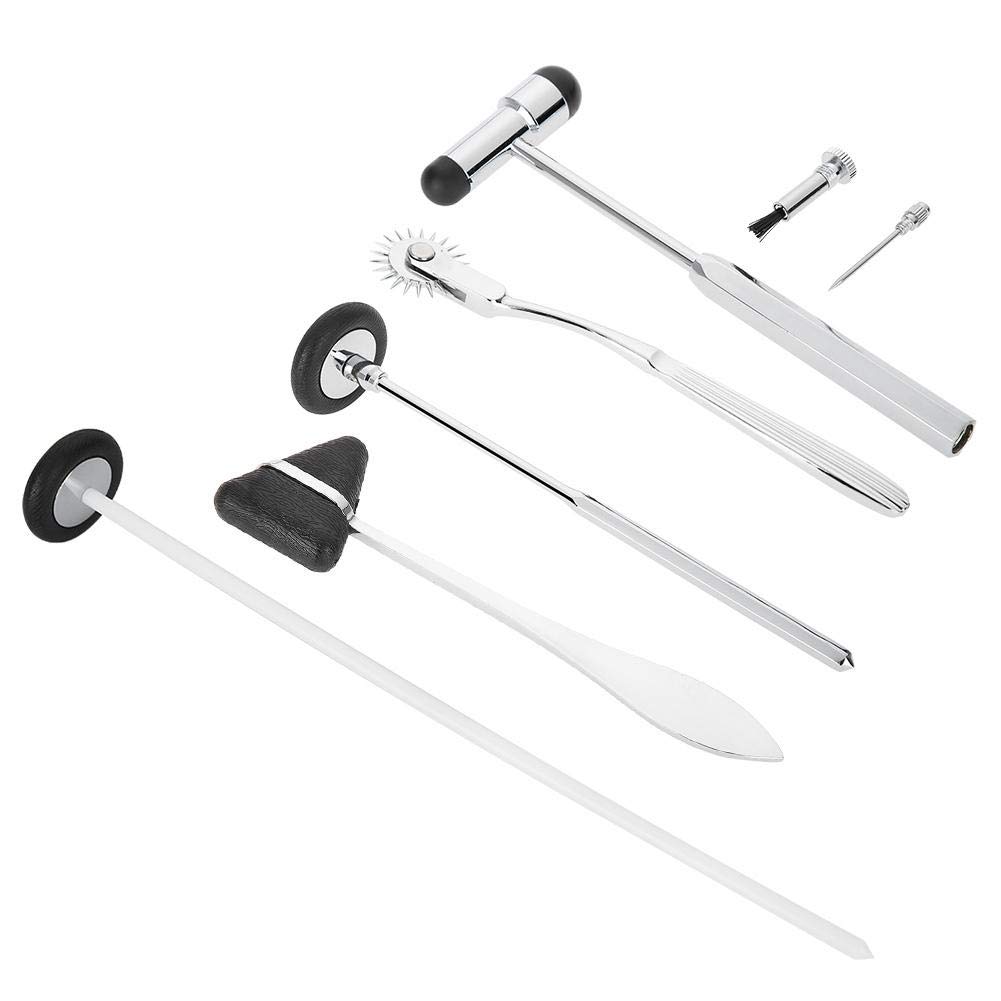 Martillo neurológico 5 en 1 Kit de percusión para el cuidado de la salud del martillo del reflejo del músculo