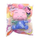 Kiibru Jumbo Squishies Monkey Slow Rising Squishy Toys Scented Rainbow