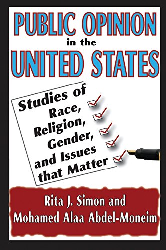 Public Opinion in the United States: Studies of Race, Religion, Gender, and Issues That Matter (English Edition)