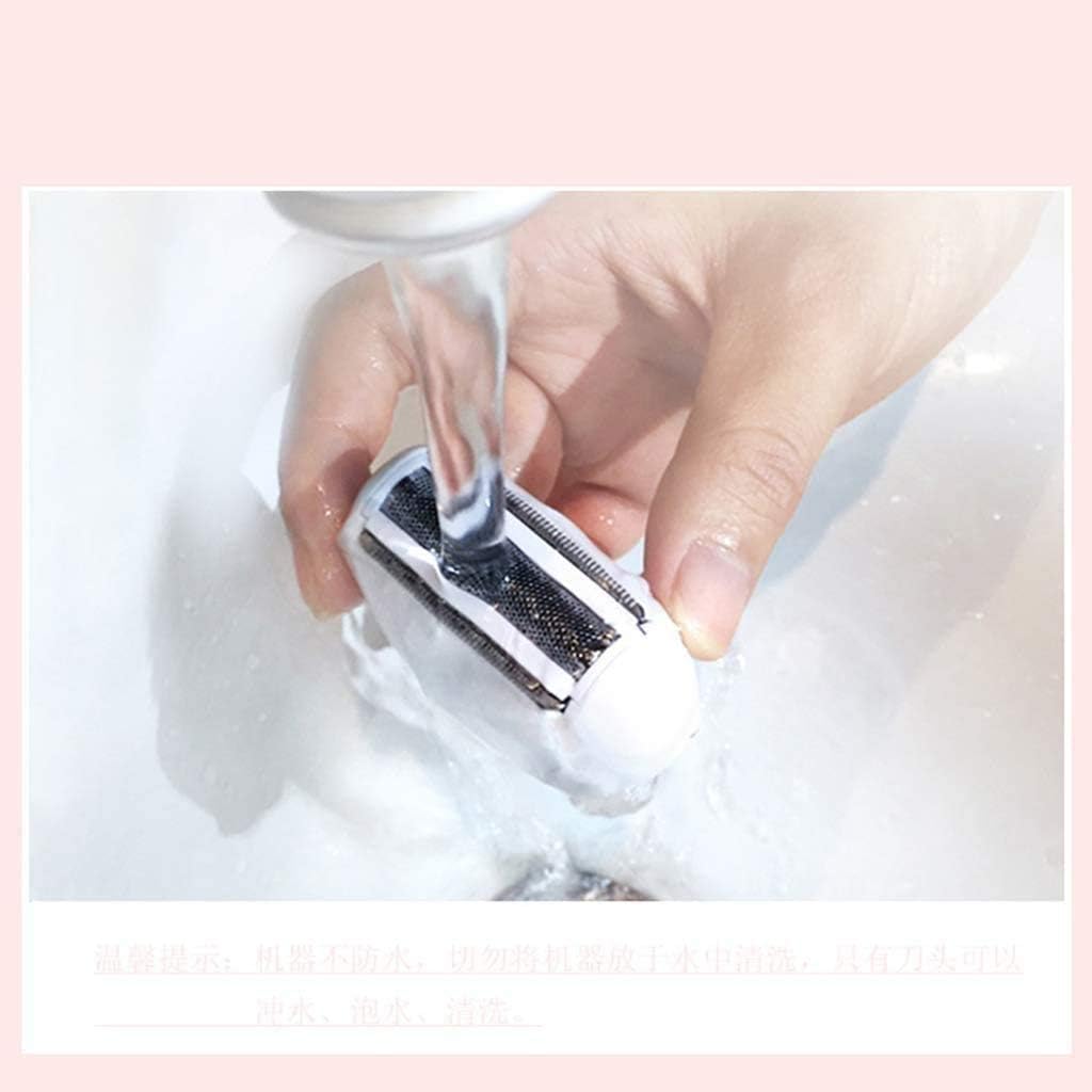 Epilator, Hair Removal Epilator, for Legs,Underarms, Bikini& Face, Face Care for Women 3 in 1 Kit (Color : White)