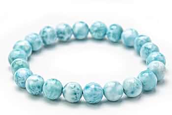Amazon.co.jp: [京珠堂] ラリマー Larimar ブレスレット ブルー
